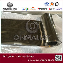 Warna Keperakan Titanium Foil TA1 Ukuran 0,06mm X 200mm Permukaan Cerah 4,51 Kepadatan