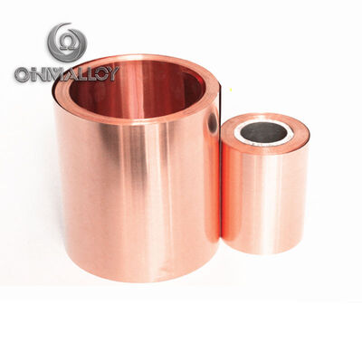 0.05mm*50mm Foil Tembaga Merah 99.9% Cu Foil Tembaga Murni untuk Papan Utama Ponsel